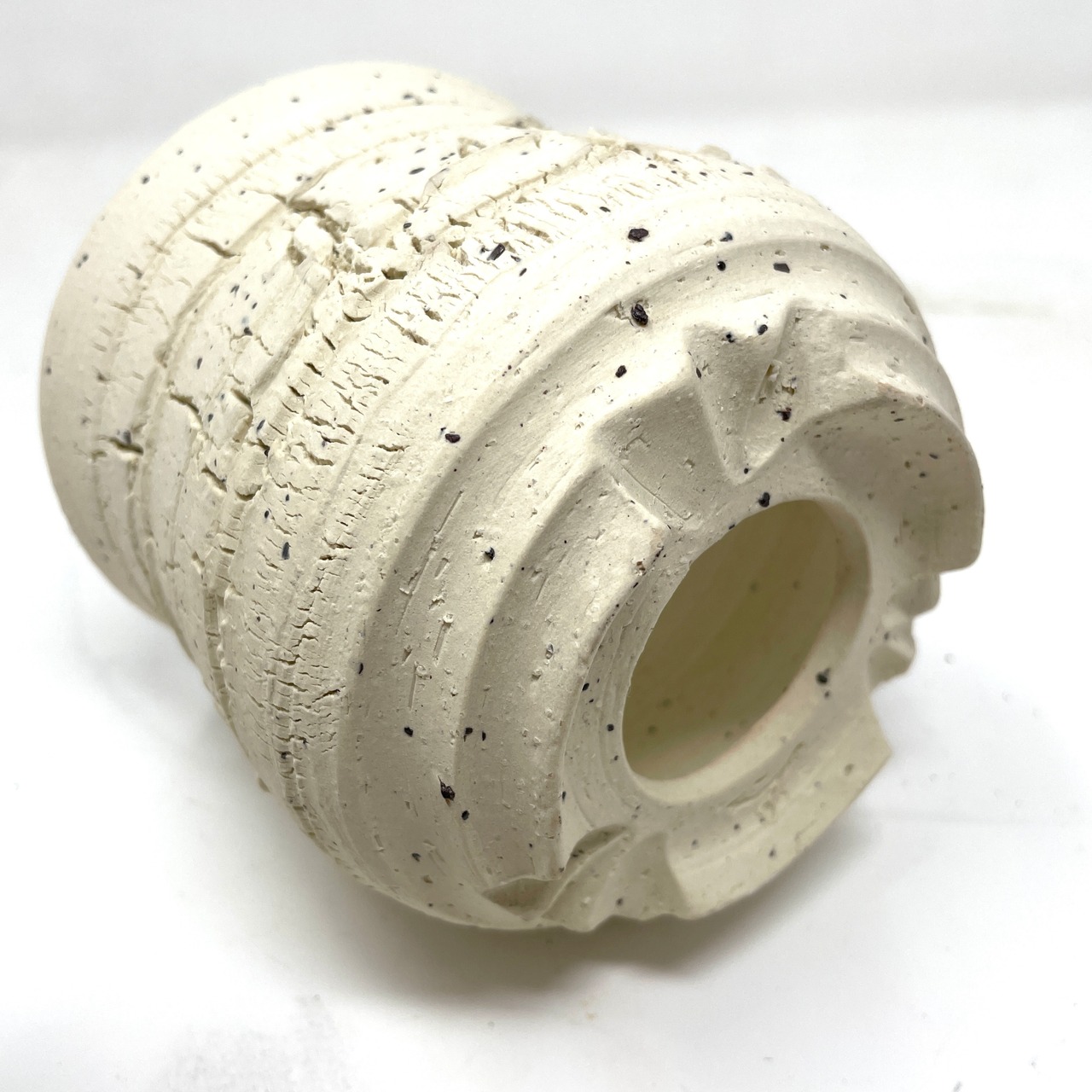 【一穂窯】白嘯裂鉢 3号