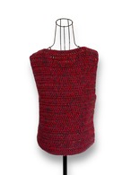 Sleeveless hand knit