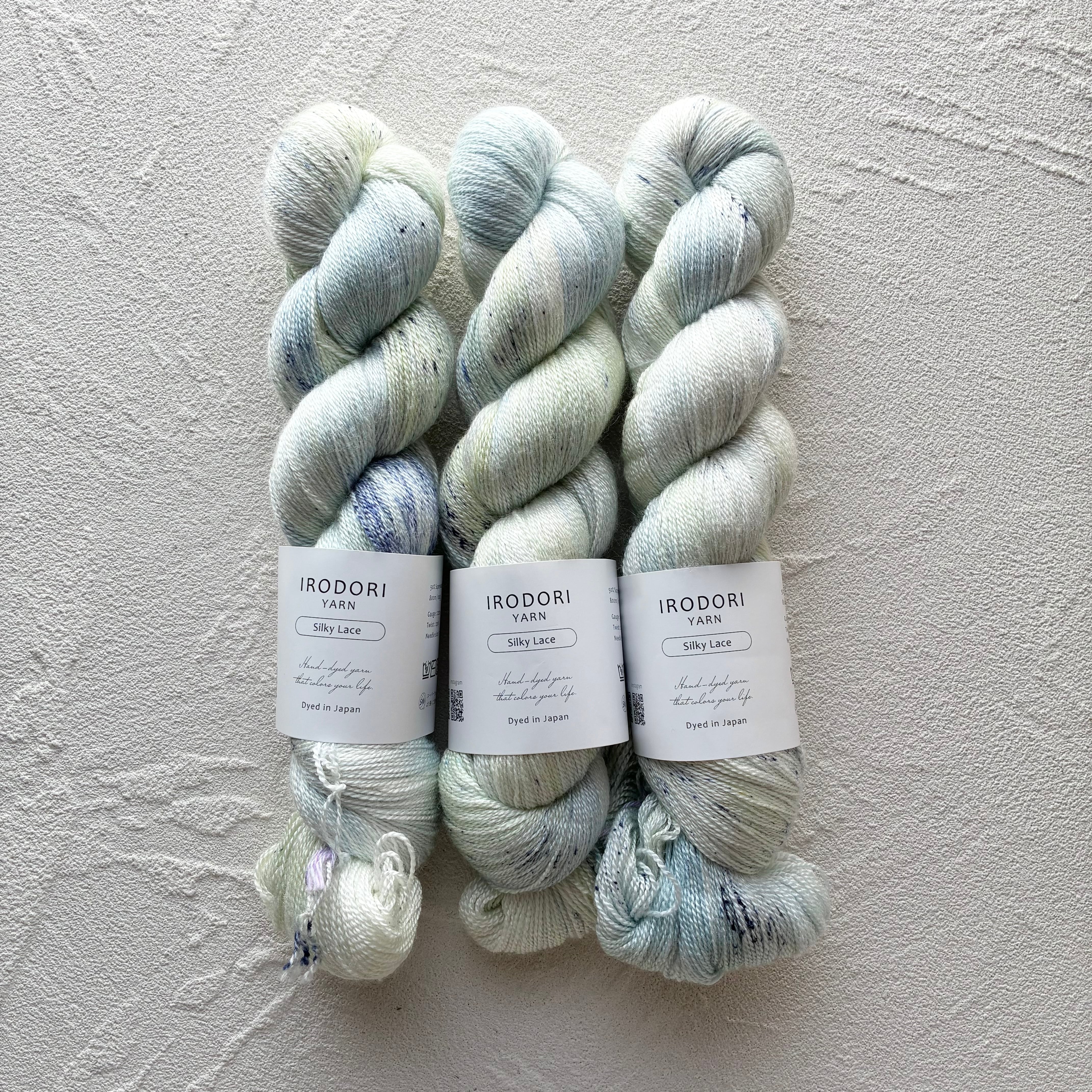 Silky Lace | IRODORI YARN | 手染め毛糸と編み物のオンラインショップ