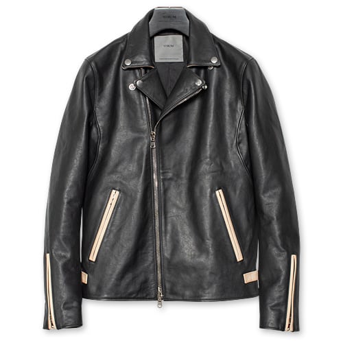 【予約商品】【STRUM ストラム RIDERS JACKET ライダースジャケット】KAI 2/フルタンニンジャパンオイルステア/ダブルライダースジャケット【送料無料】【2027年2月頃のお届け予定】