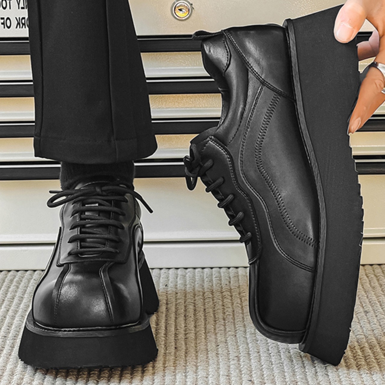 ハイエンド厚底ダービー S0350