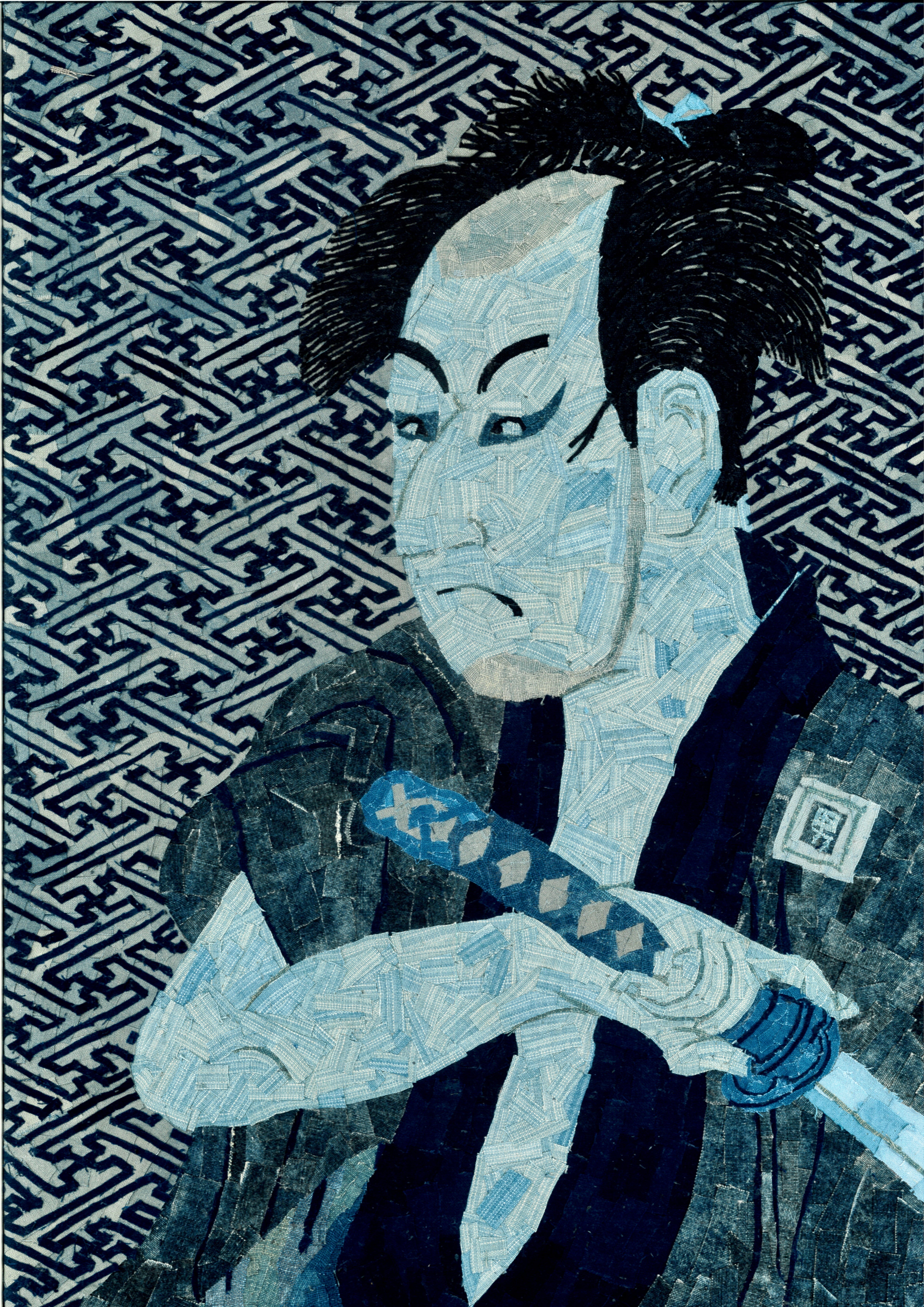 The Great Wave – Textile Art Reproduction (NFT Certified | Limited