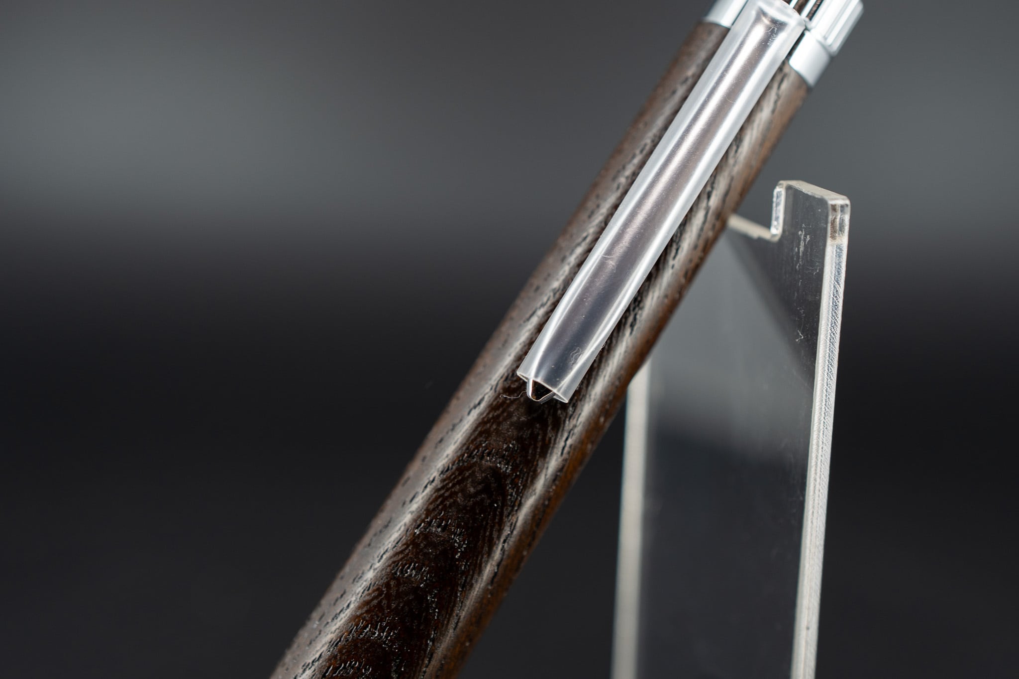 【地と灰の銘木】神代欅 拭き漆 silver BP