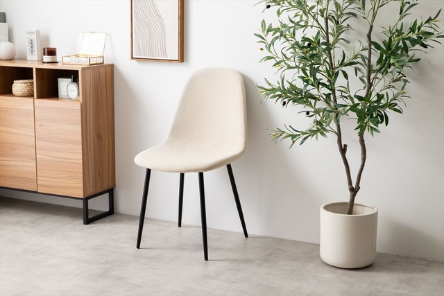 【単品】Jolly 一人掛けダイニングチェア(コーデュロイ)