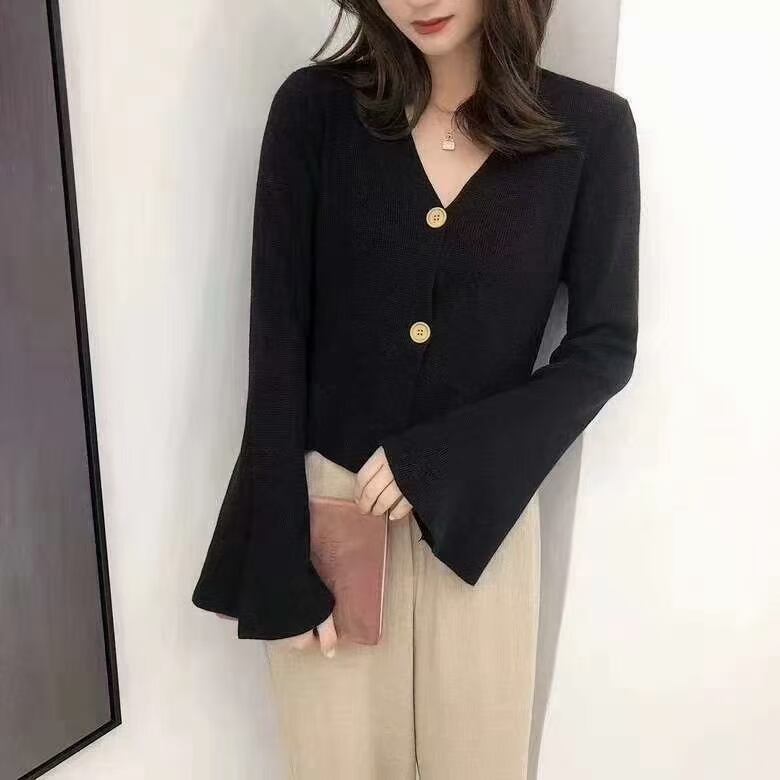 ベルスリーブ　カーディガン  AJ−12541-866