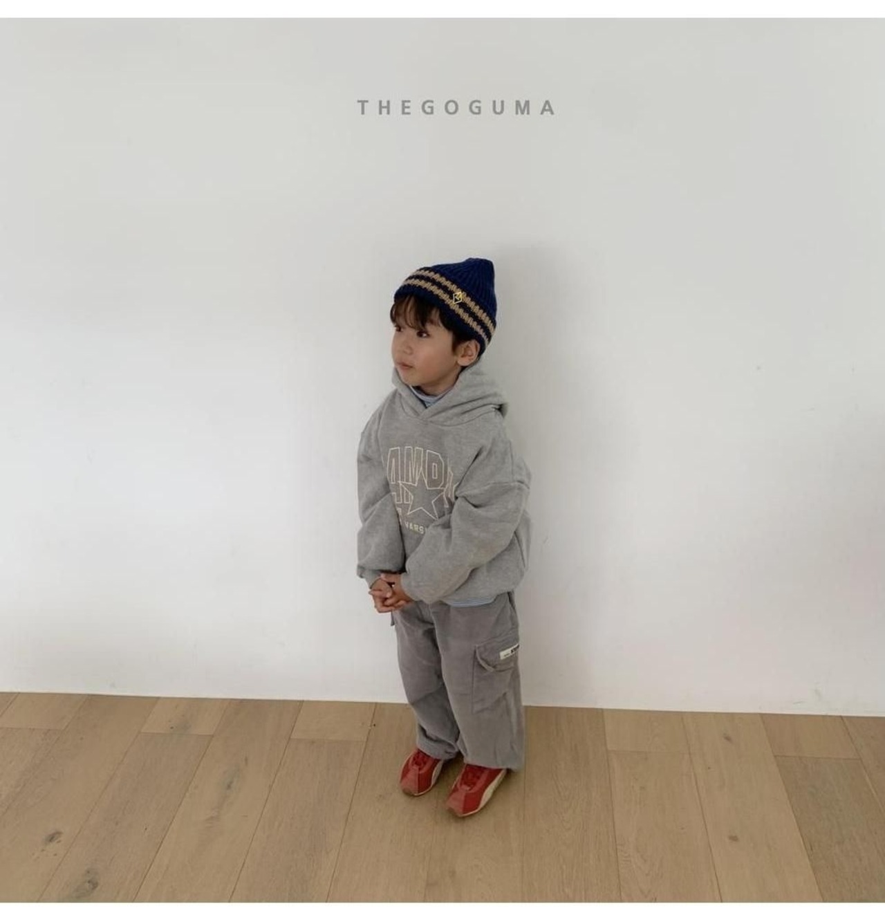ザゴグマ / THE GOGUMA / キャンパスフードT / 韓国子供服 / ジュニア / 26winter〖取寄〗*JS~JL*