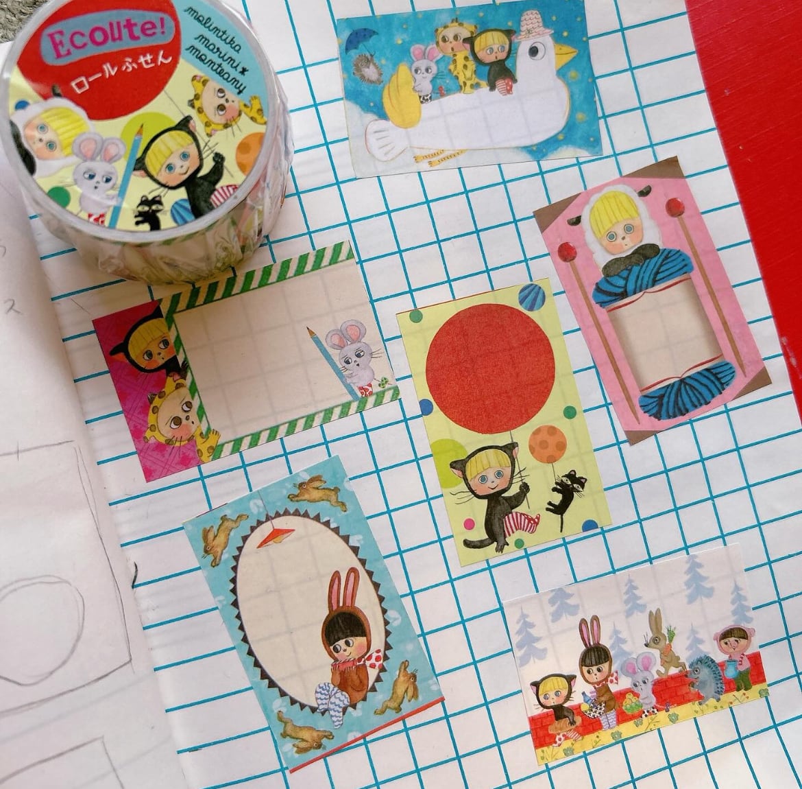 ロール付箋 | molintika