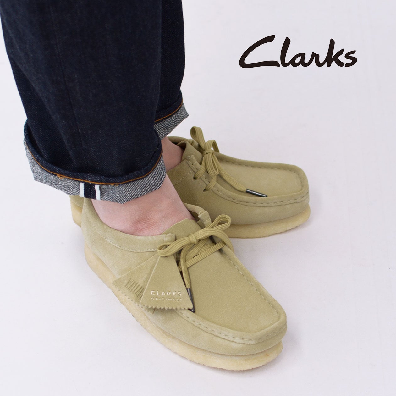 Clarks Wallabee クラークス ワラビー ブラウン - ブーツ