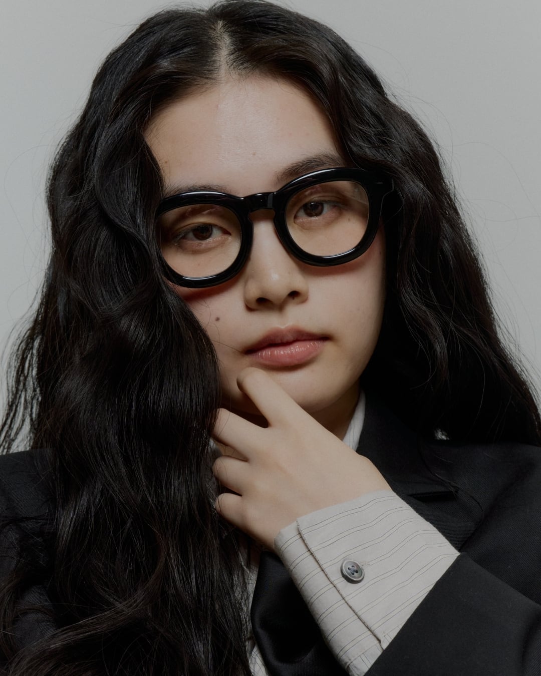 Chloe | black×clear | GANIE