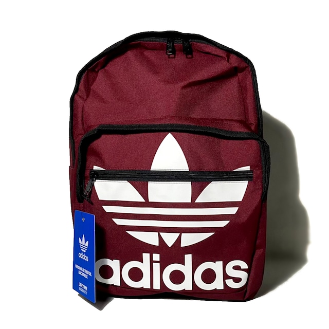 【並行輸入品】adidas バックパック Originals Trefoil Pocket Back Pack トレフォイル Collegiate Burgundy バーガンディ アディダスオリジナルス 赤紫