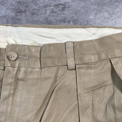 80s-90s Ralph Lauren USA製 w38 ブラウンチノパンツ 詳細写真7