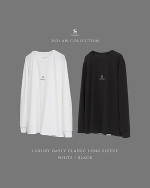 【即日発送】【SV-0017】 LUXURY DAILY CLASSIC LONG SLEEVE