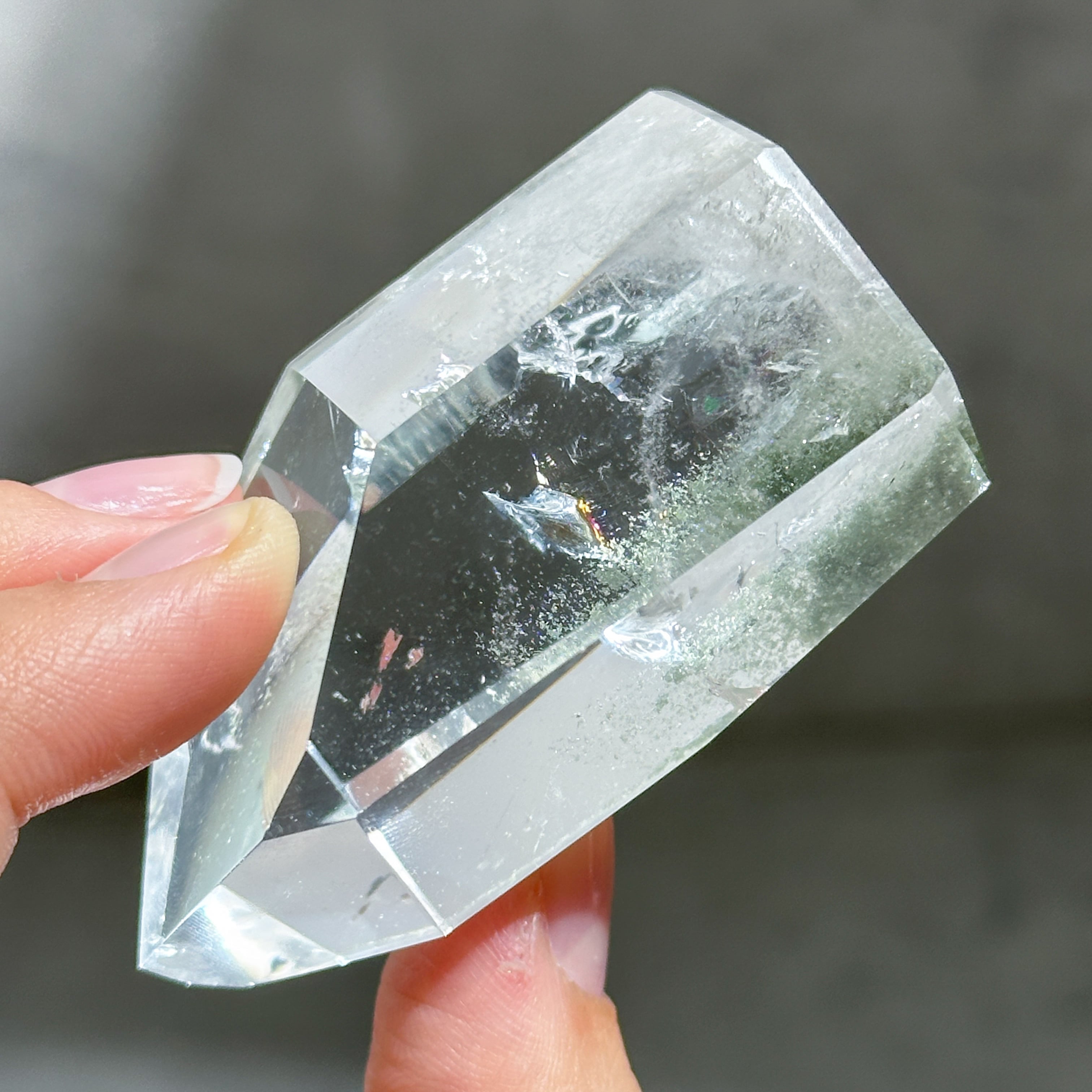 グリーンファントムガーデンクォーツ タワー01◇ Garden quartz