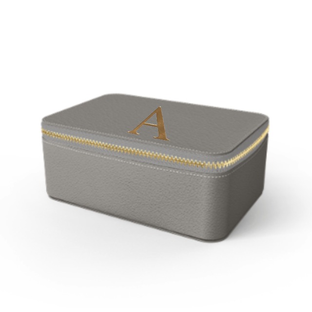 Box Premium Smooth Leather Case (Concrete Grey)