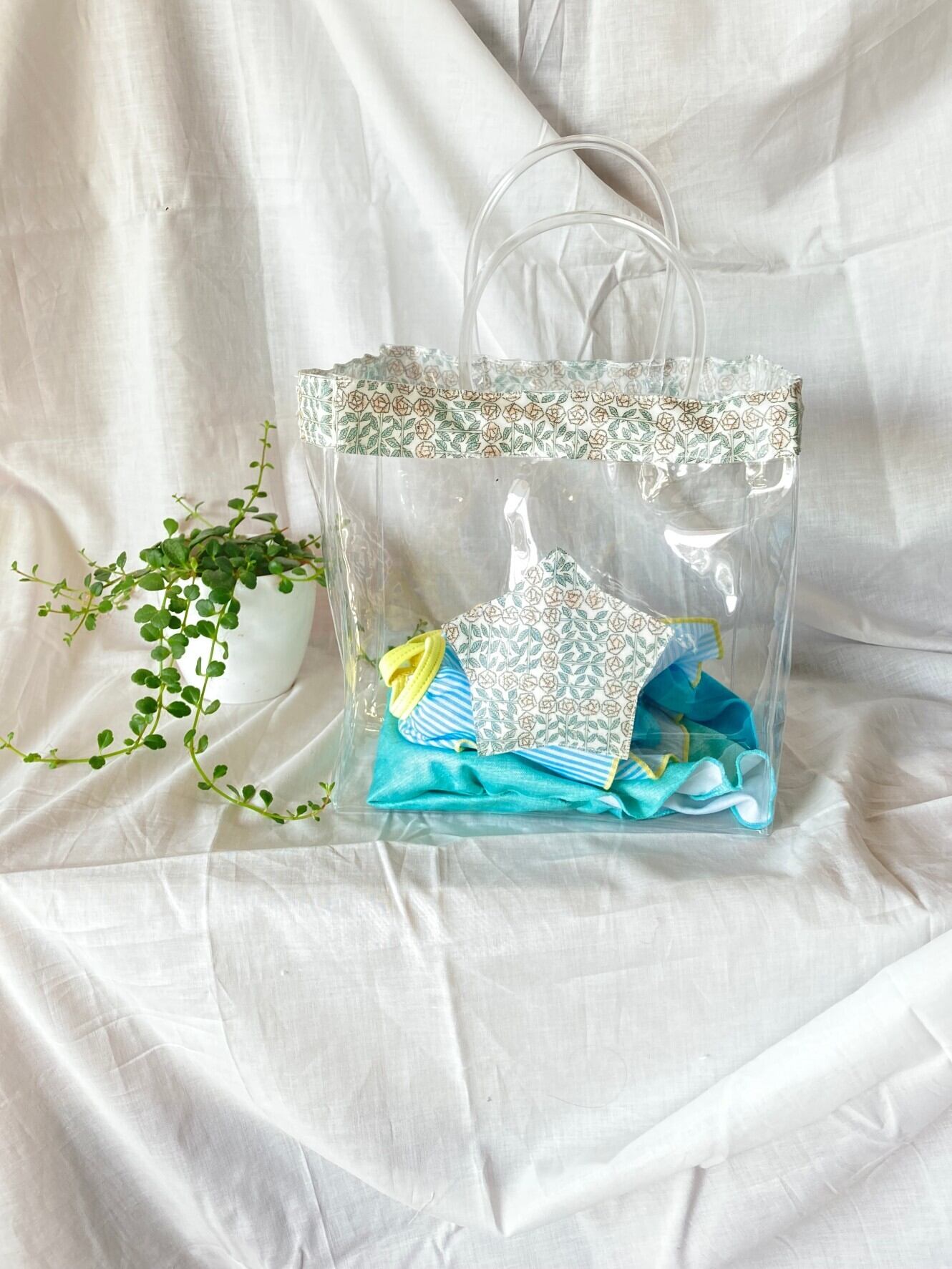 【キッズ】プールバッグ リバティ☆トートバッグ サブバッグ