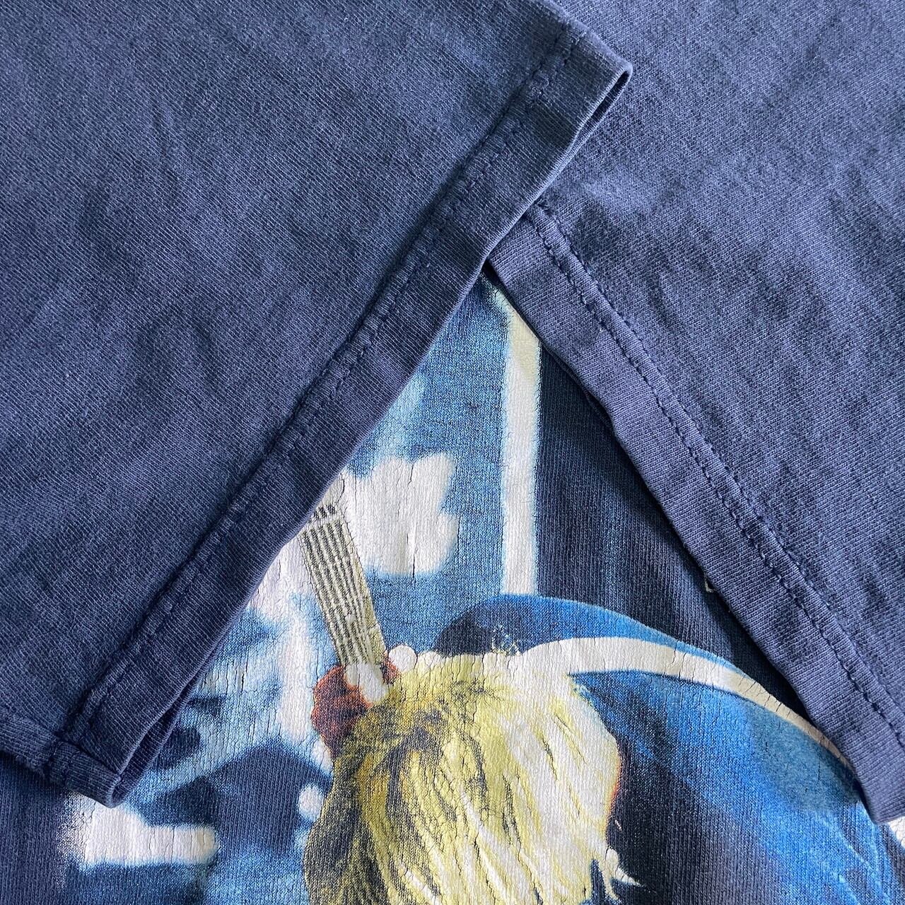 00年代 NIRVANA KURT COBAIN バンドTシャツ メンズXL 古着