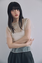 DU260511 Sheer Layered Tee