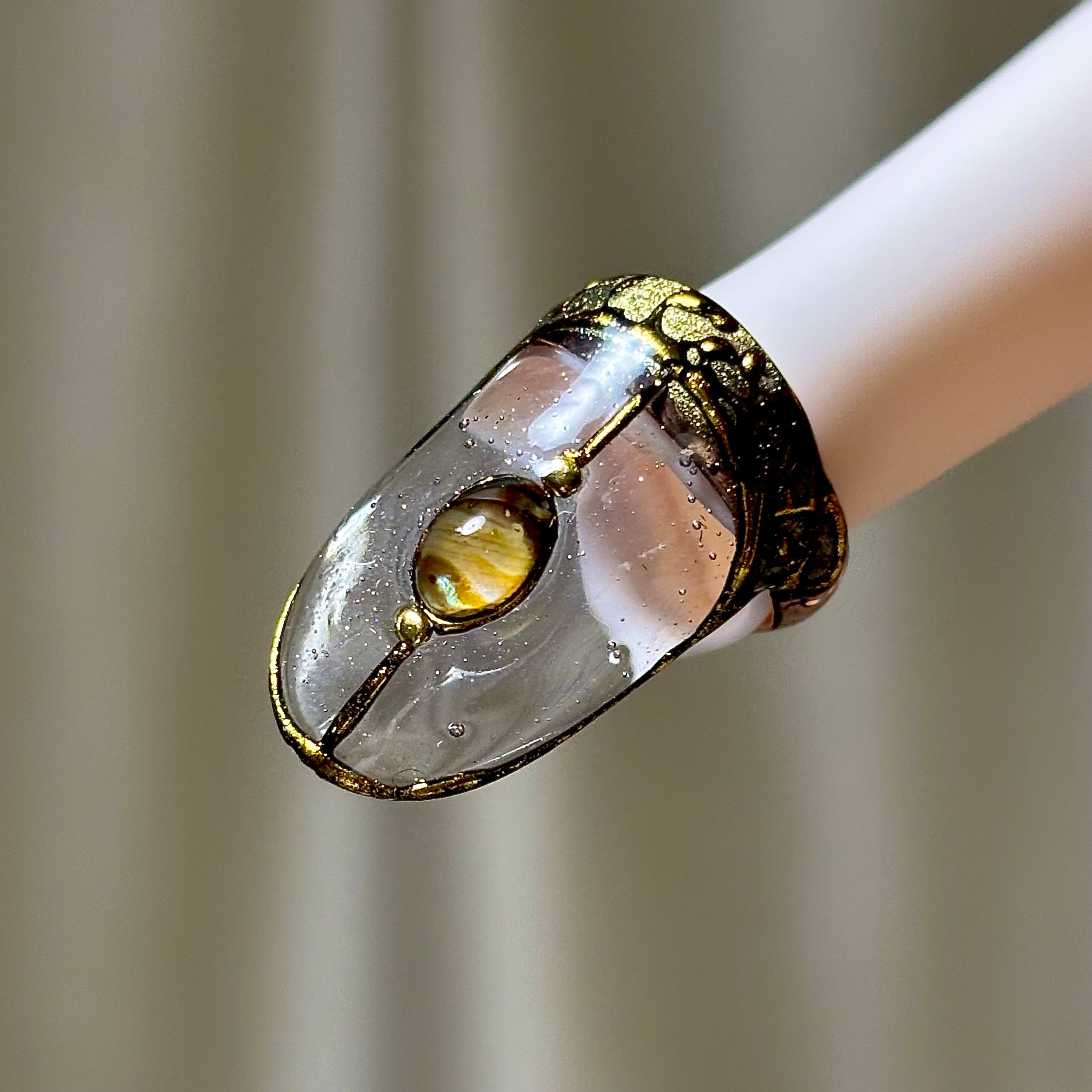 飴屋 ネイルリング No.2 東京飴屋爪粧 ネイルリング2点 - メルカリ