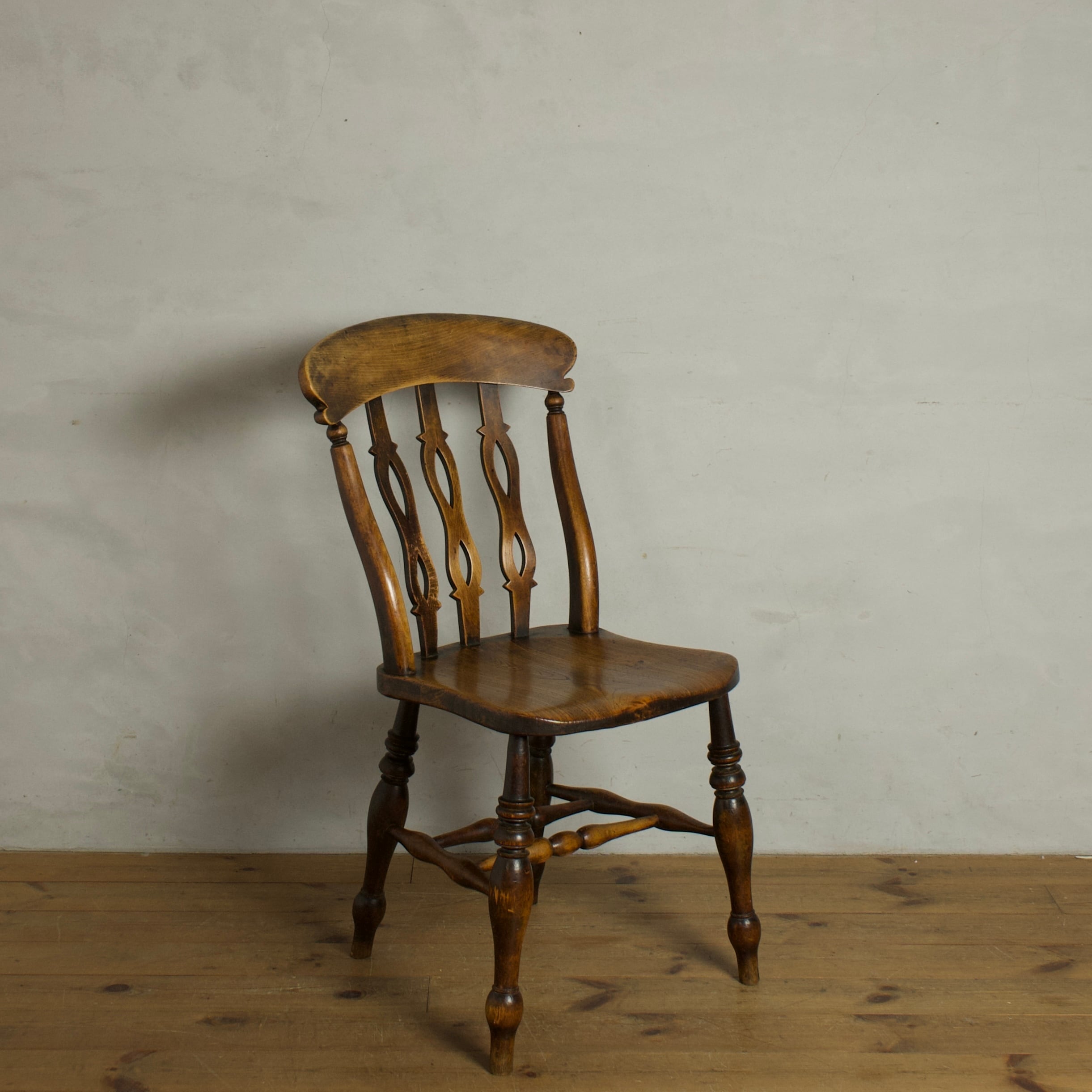 イギリス アンティーク 家具 ウィンザーチェア カントリー 英国 4495e