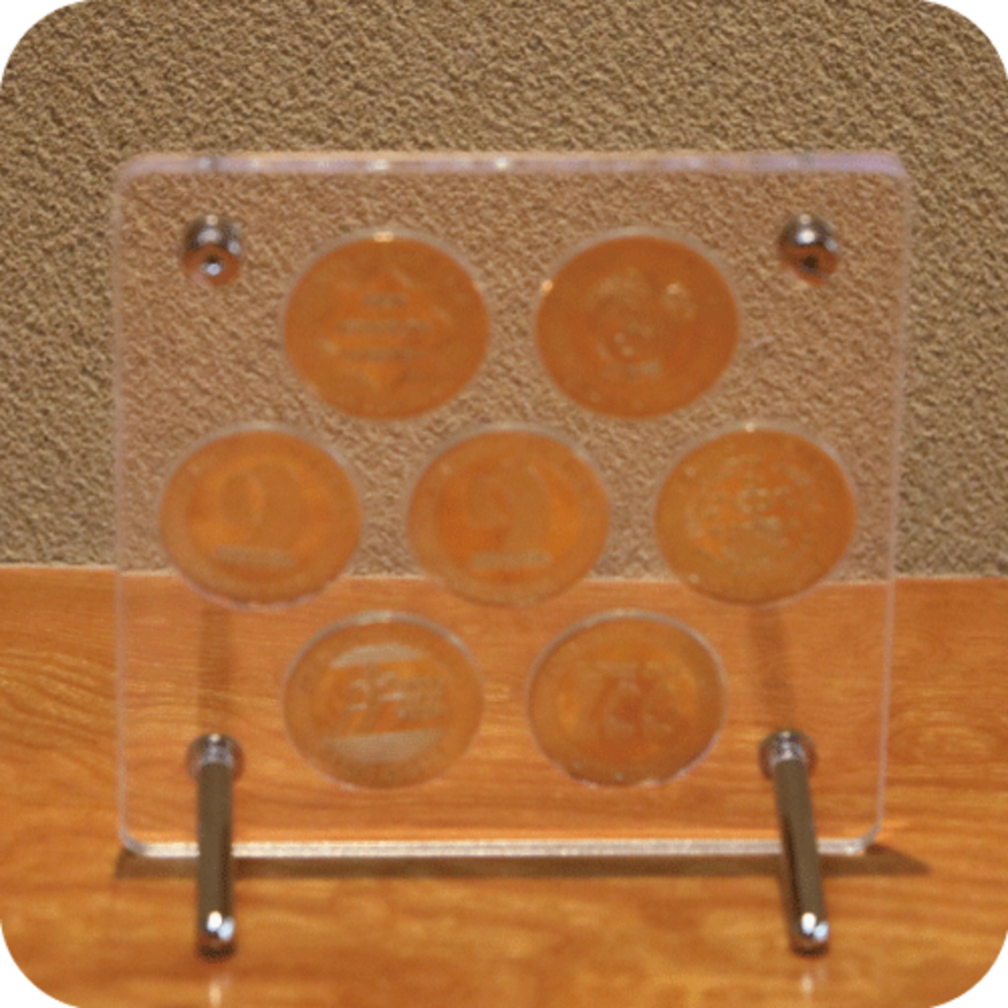 メダル ケース 記念メダル蛍光収納ケース（7穴） | Pay ID