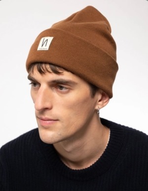 Nudie jeans ヌーディージーンズ 2021 Winter collection Falksson Beanie Cinnamon ビーニー