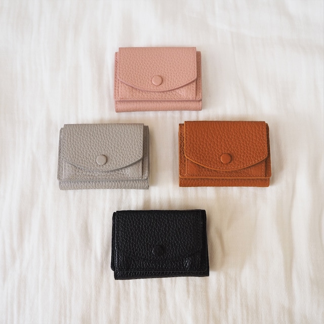 Mini Wallet《PNK/GRY/BRN/BLK》19380674 S:PNK1/GRY1/BRN2/BLK2