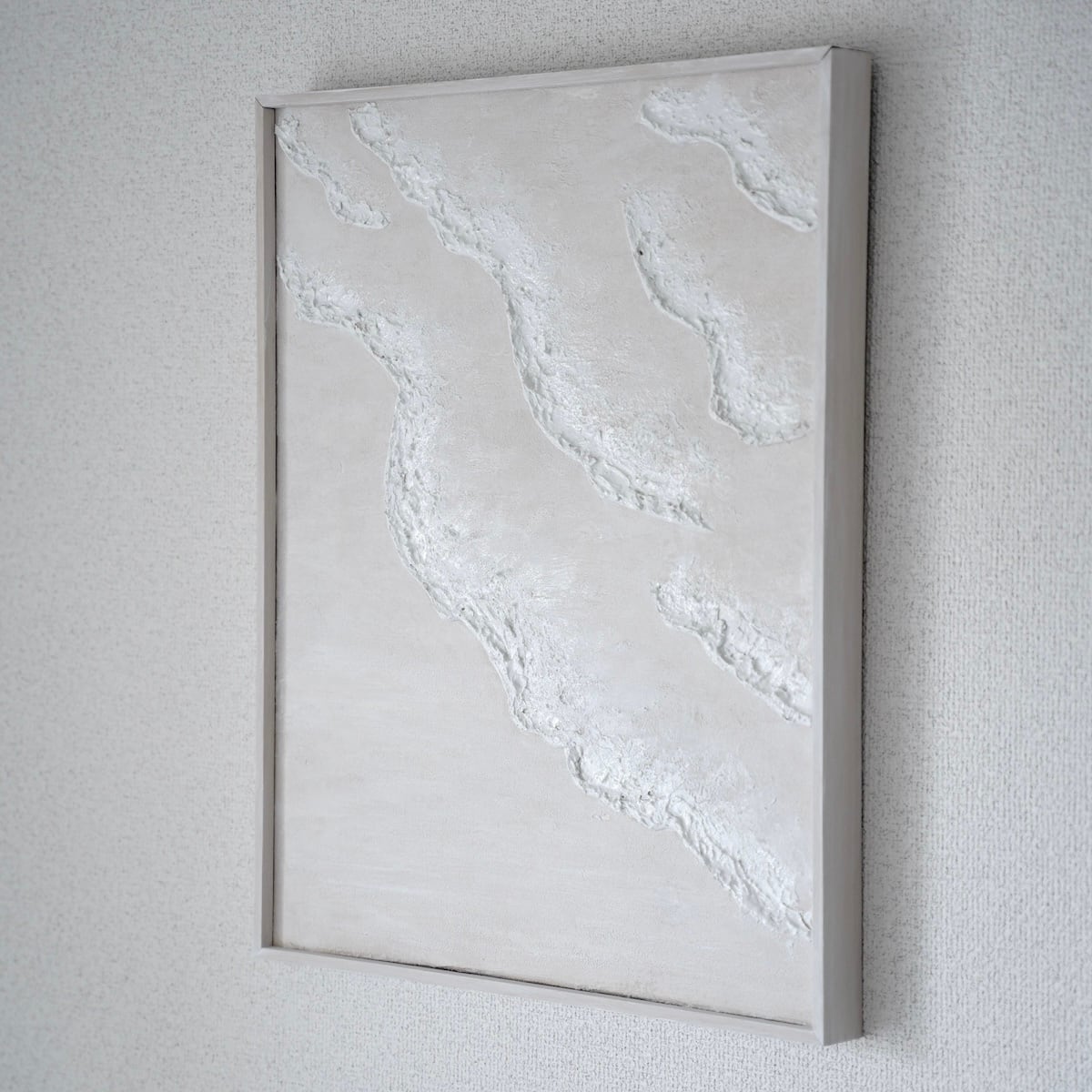 Beach-rosy flush-】50×40cm 海の絵 | sticcka art studio