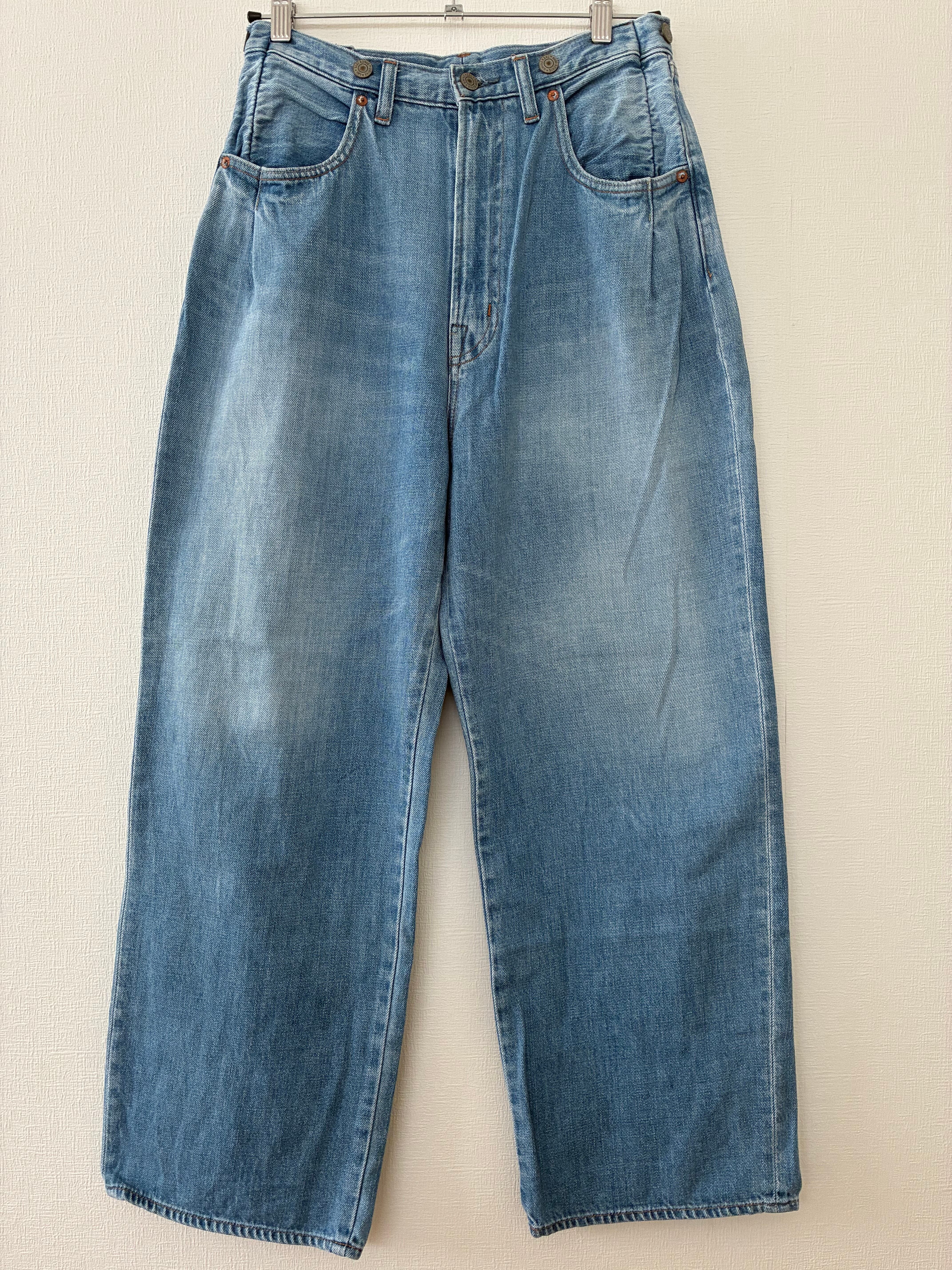 メンズ 60s USA製 ROEBUCKS デニムパンツ 5ポケット ジーンズ 両爪 耳