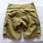 ヘンプ ポケット カーゴショーツ｜Hemp-Pocket Cargo Shorts｜ライト オリーブ