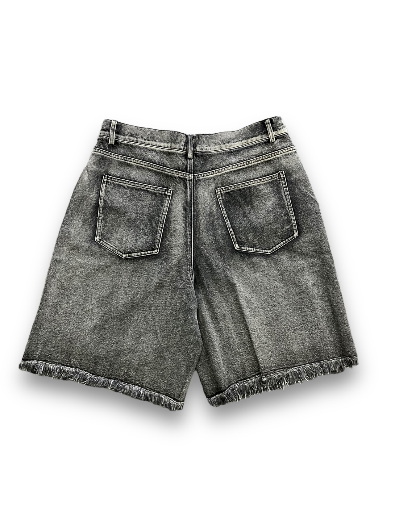 【PLANET STUDIO】Crash Denim Harf Pants(2color)