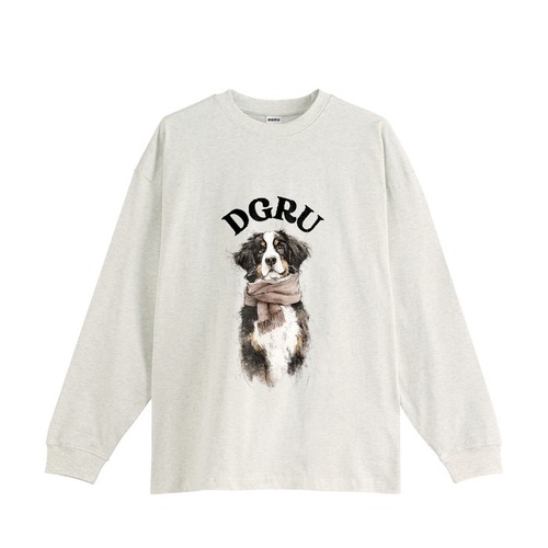 バーニーズ・マウンテン・ドッグ　デザインロングTシャツ