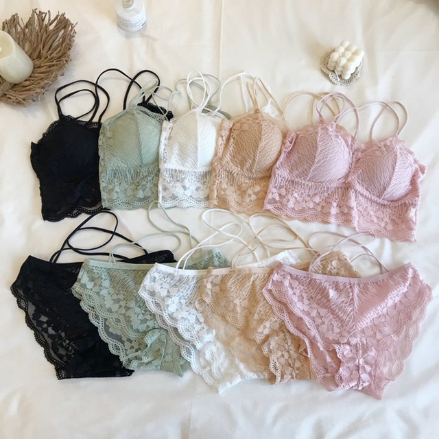 レースバックブラ セット サマー レッド 夏物 萌量不足19183175692