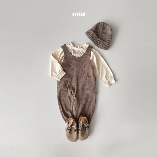 [ onu kids ] knit round suit