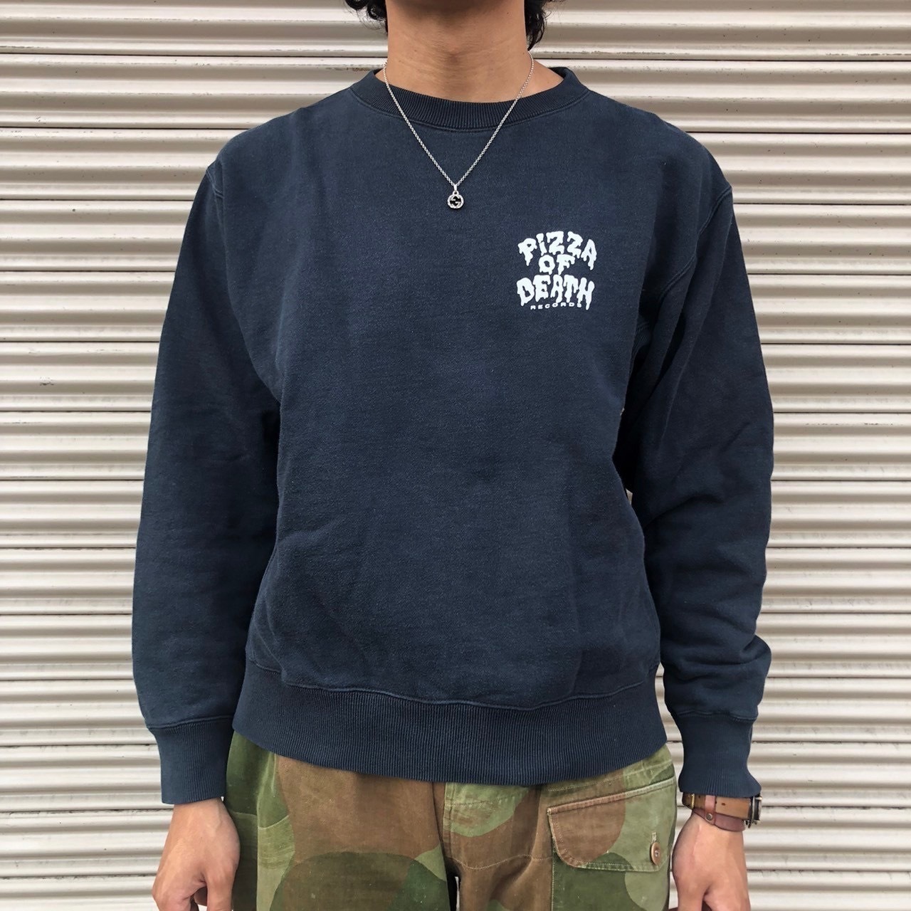 貴重 90s pizza of death ピザオブデス リバースウィーブ ヴィンテージ 