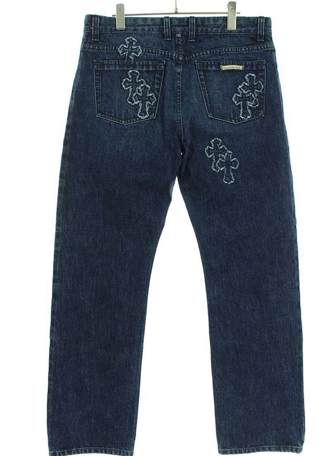 CHROME HEARTS クロムハーツ JEAN STRTLG FBRC クロスパッチ 