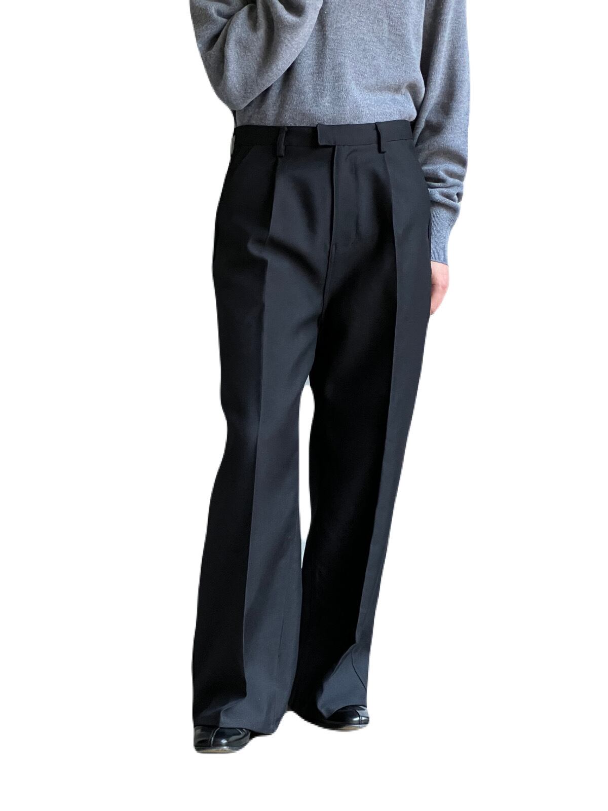 GEN IZAWA / One tuck wide slacks  