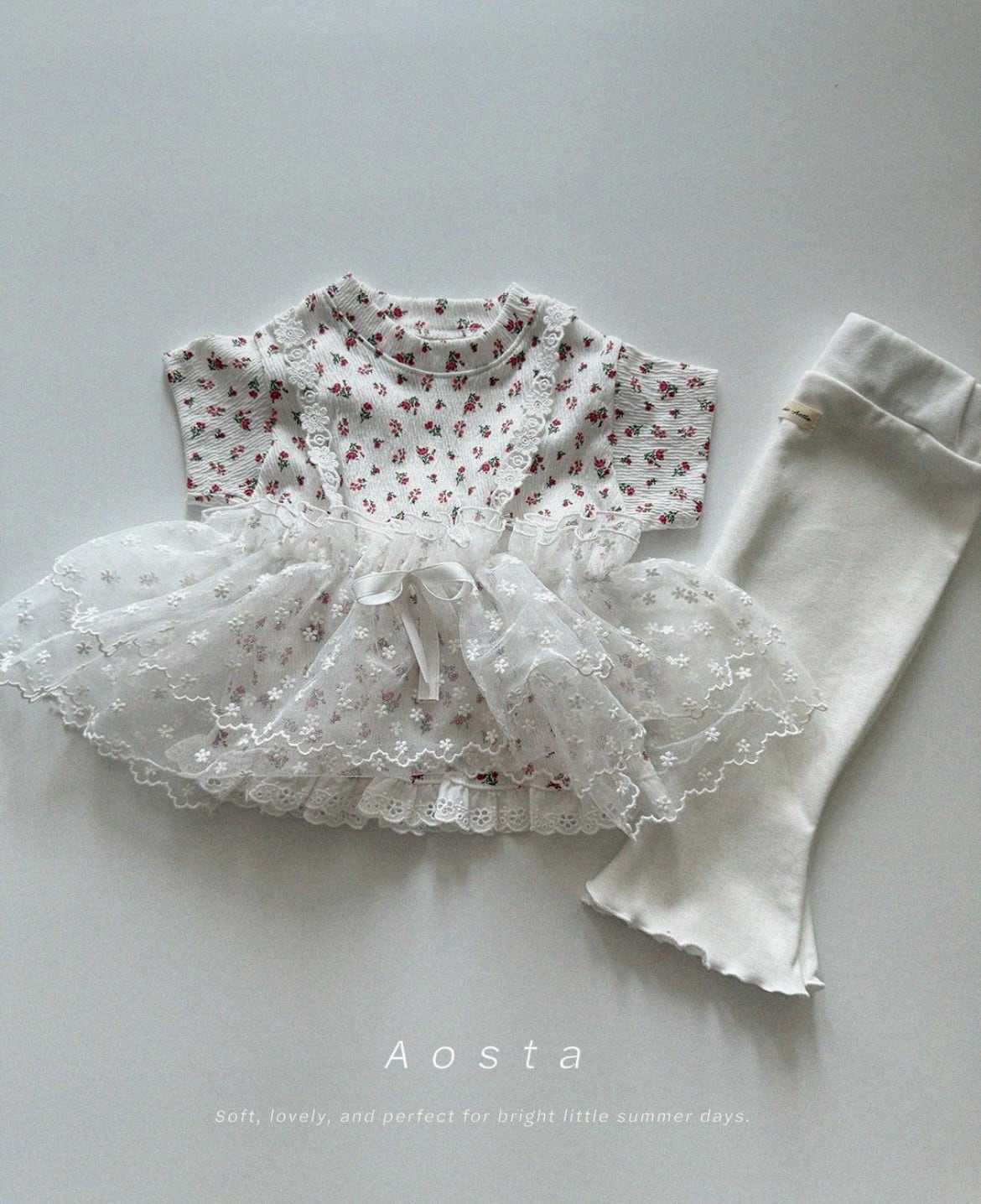 【即納/80,90size】ルエテブラウス/ Aosta