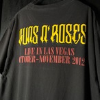 Hanes GUNS’N ROSES バンドTシャツ　ガンズアンドローゼズ　黒