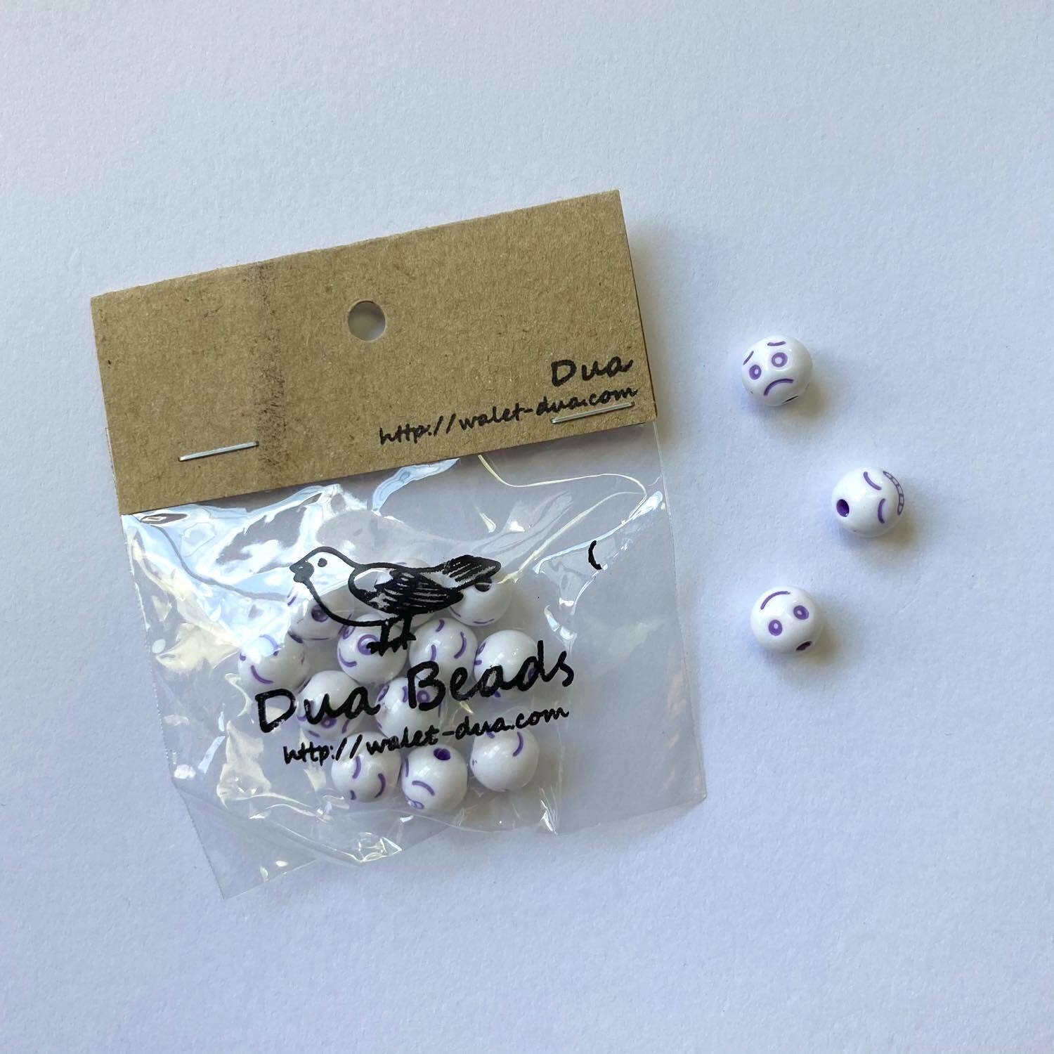 お顔ビーズパック（12p） | Dua-アクセサリーパーツショップ