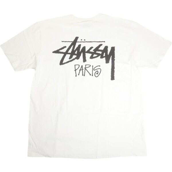 ステューシー サイズ:L 25AW Paris Tee パリプリントTシャツ 中古 BS99