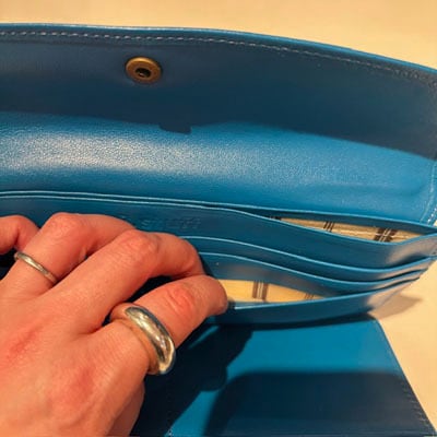 B.suff 新色入荷!「パレット」長財布