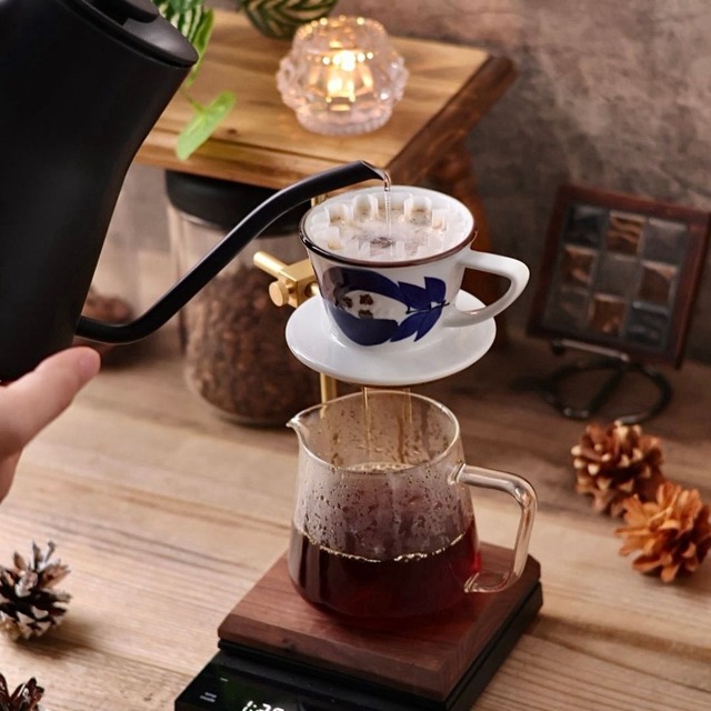 Kalita HA155 ドリッパー 揺らぎ藍縞