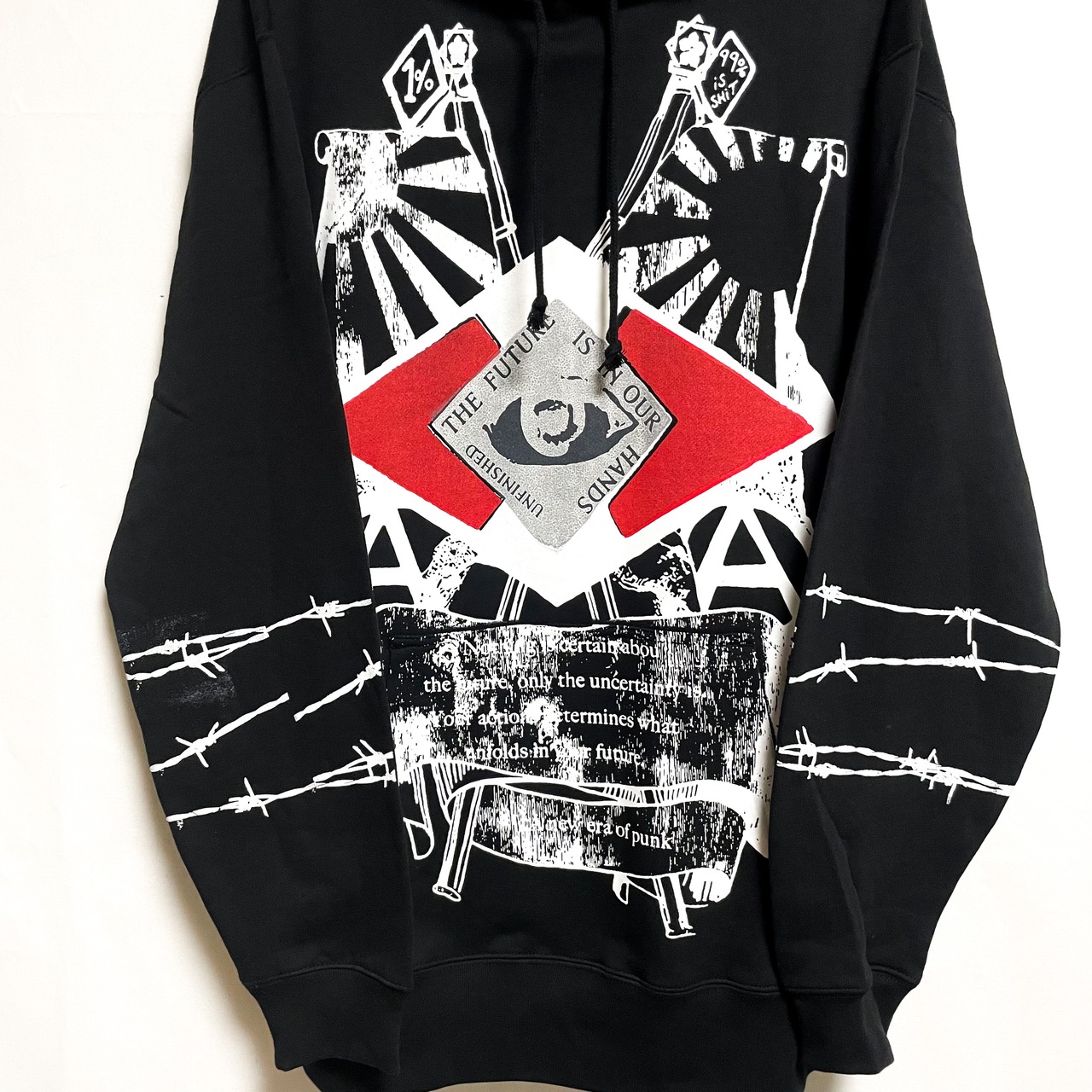 UNFINISHED World eyeパーカー