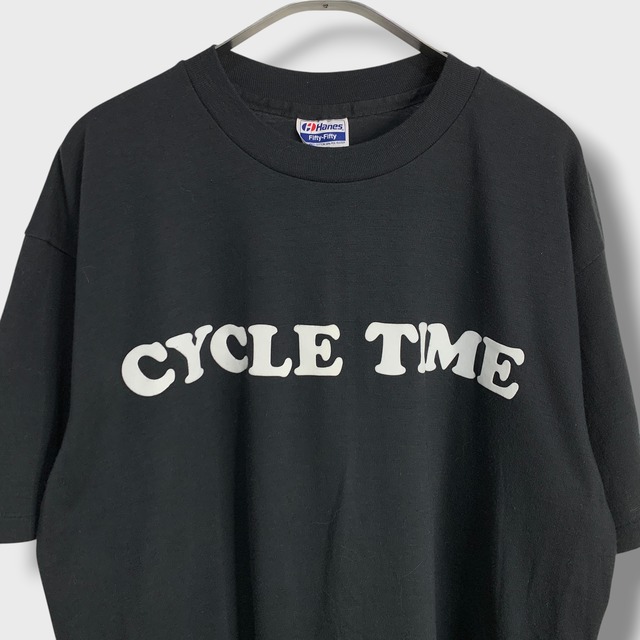 80s Harley-Davidson 両面プリントTシャツ　イーグル　XL 黒