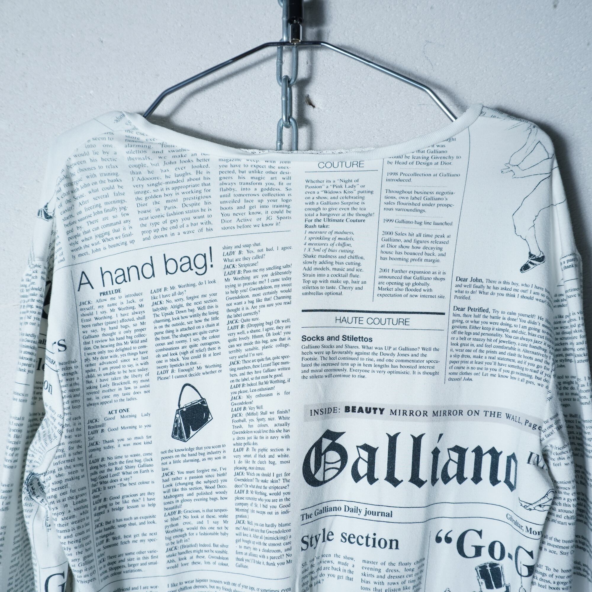 John Galliano】ジョンガリアーノ 