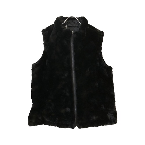 used fur vest