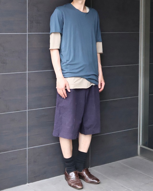 【ATTACHMENT】coloring layered inside out top