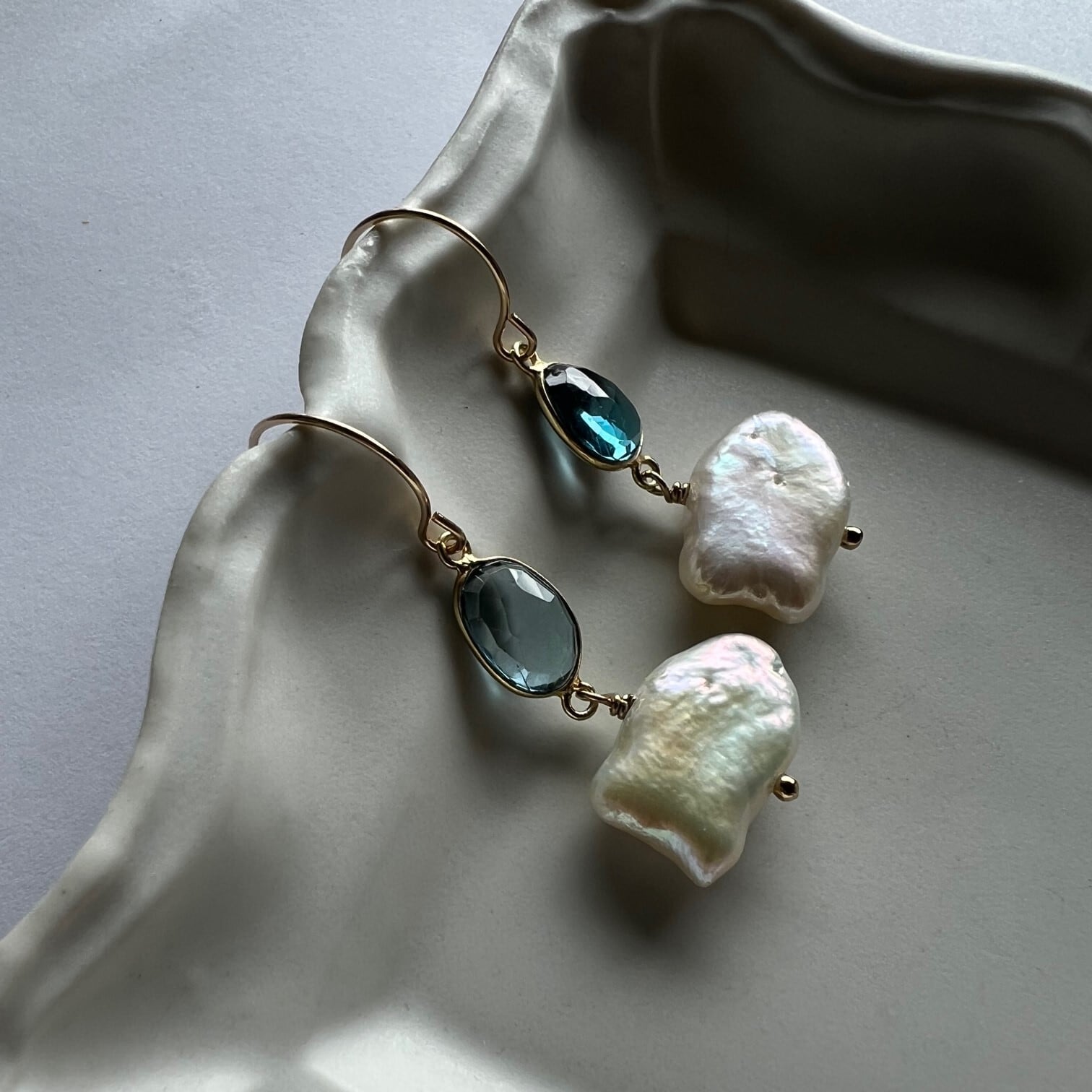 Restock/ Aquarium Pierced earring