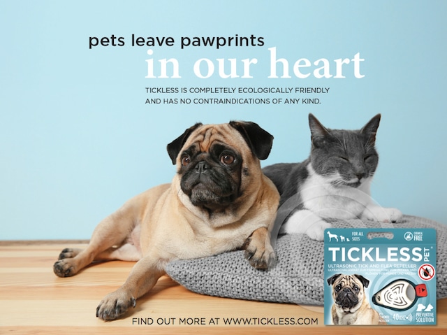 「TICKLESS」 PET 送料無料 (チックレス) ～ダニ&ノミから愛犬・愛猫を安全に守ろう ～　薬を使わない！　超音波でガード！