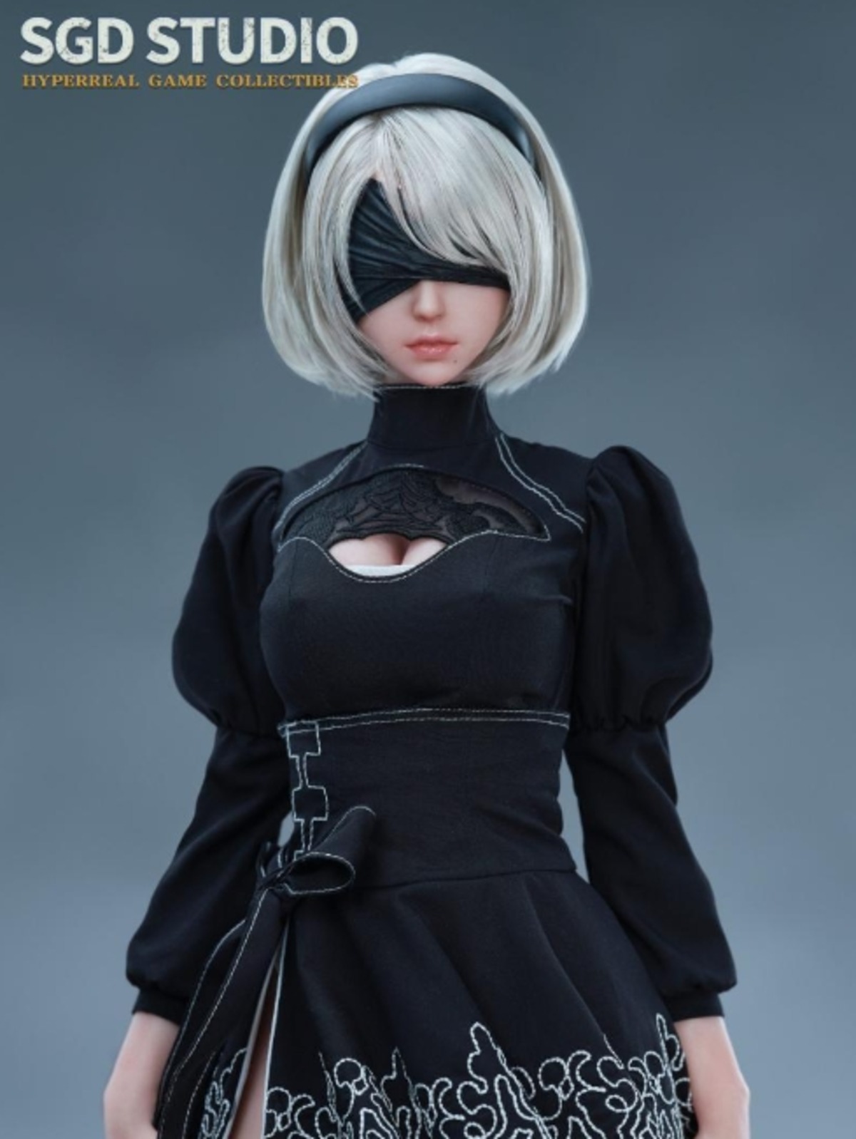 SGD STUDIO フィギュア ニーアオートマタ2B 原作ヘッド単品 SGD STUDIO フィギュア 2B Nier ニーアオートマタ 二号B型 2種